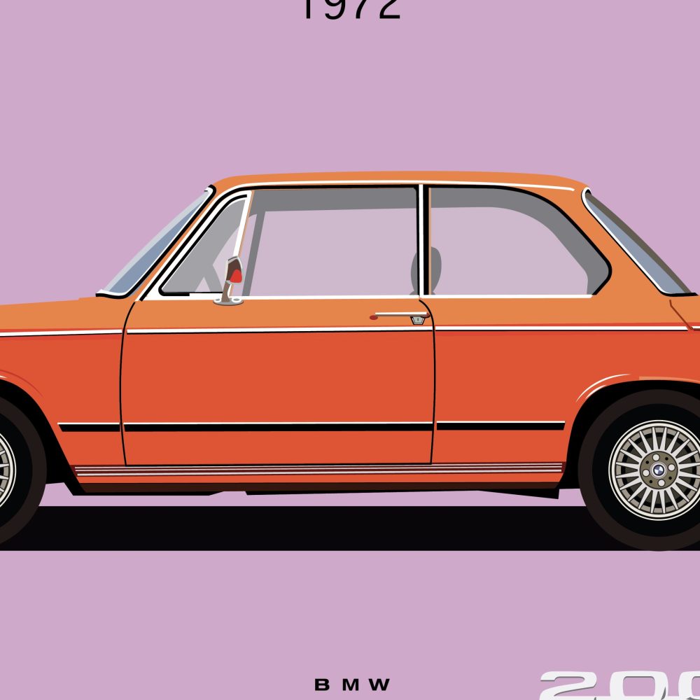 VIGNETTE BMW 2002 TII - 1972 - MORGAN BERDER