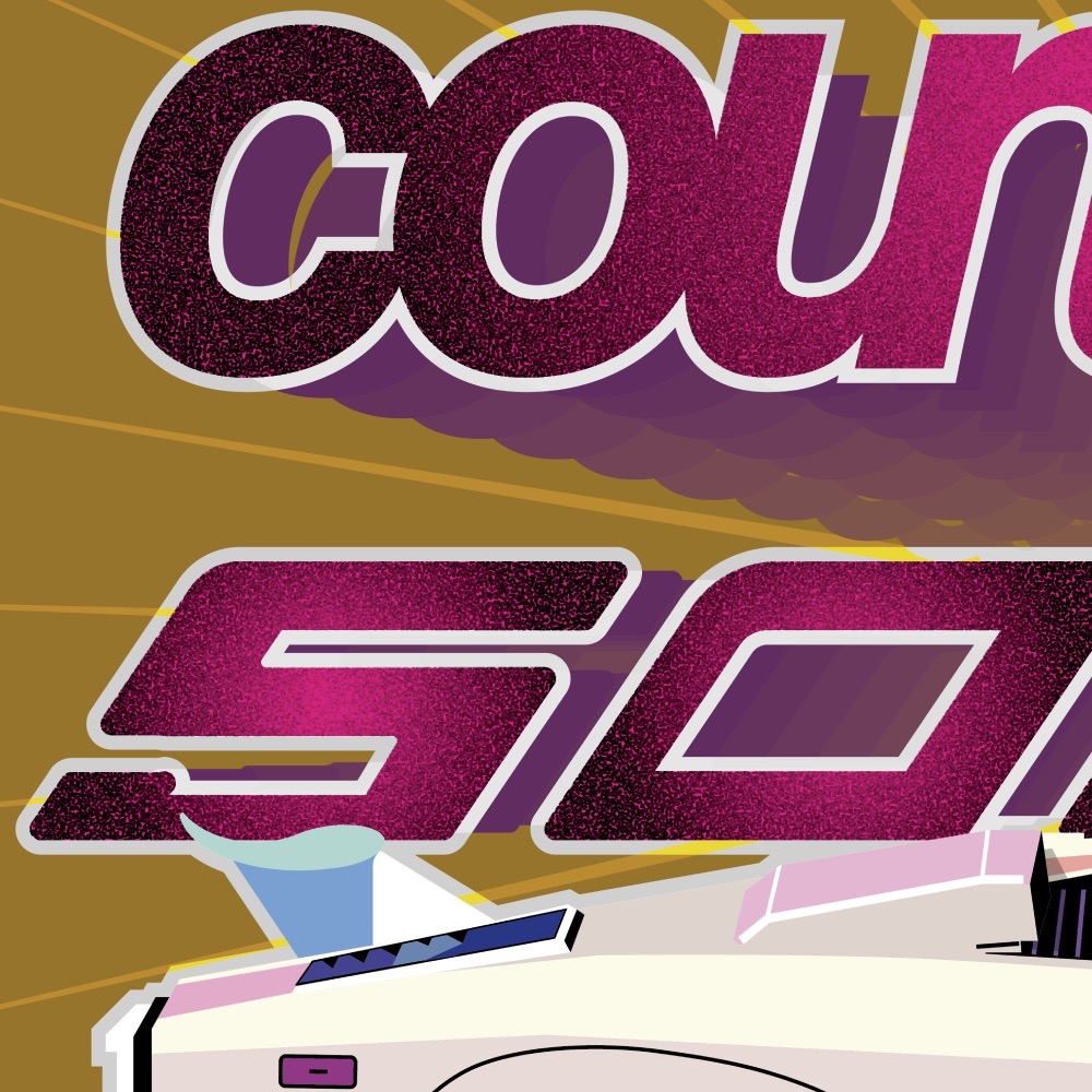 countach 5000S ⏐poster ⏐ detail